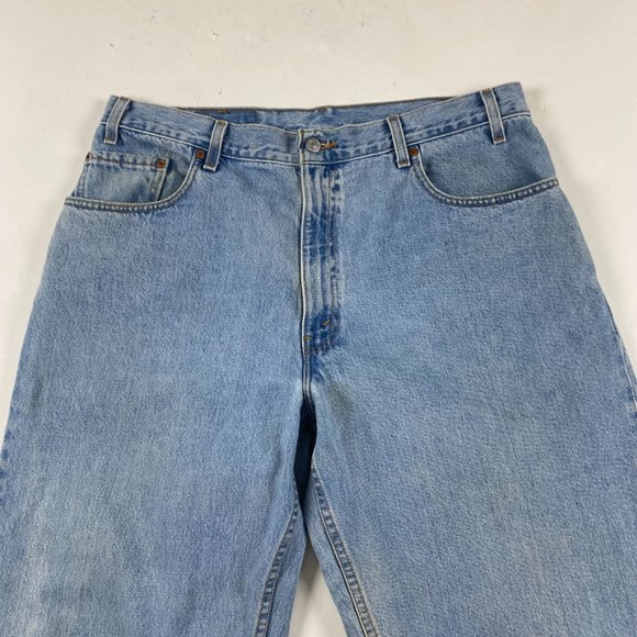 Vintage Y2K Levi's 560 Loose Fit Tapered Leg Jeans Mens 38 x 32 Fits 36.5 x 32 - Picture 4 of 15